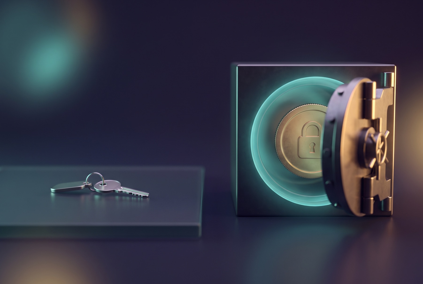 Who holds the keys — a personal key exposed versus a coin protected inside an institutional vault